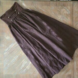Blessume Renaissance Corset Skirt XS Brown – Pirate, Cottagecore, Witchy